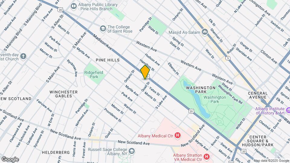 441 Yates St Map and Location Details