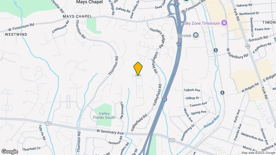 8642 Westford Rd Map and Location Details