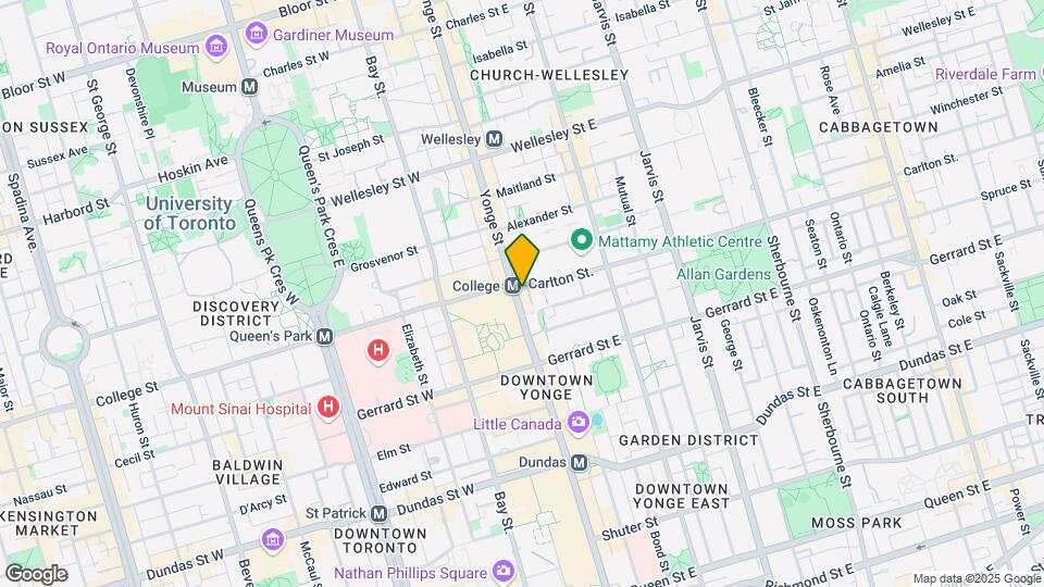 7-1107 Carlton St. Map and Location Details