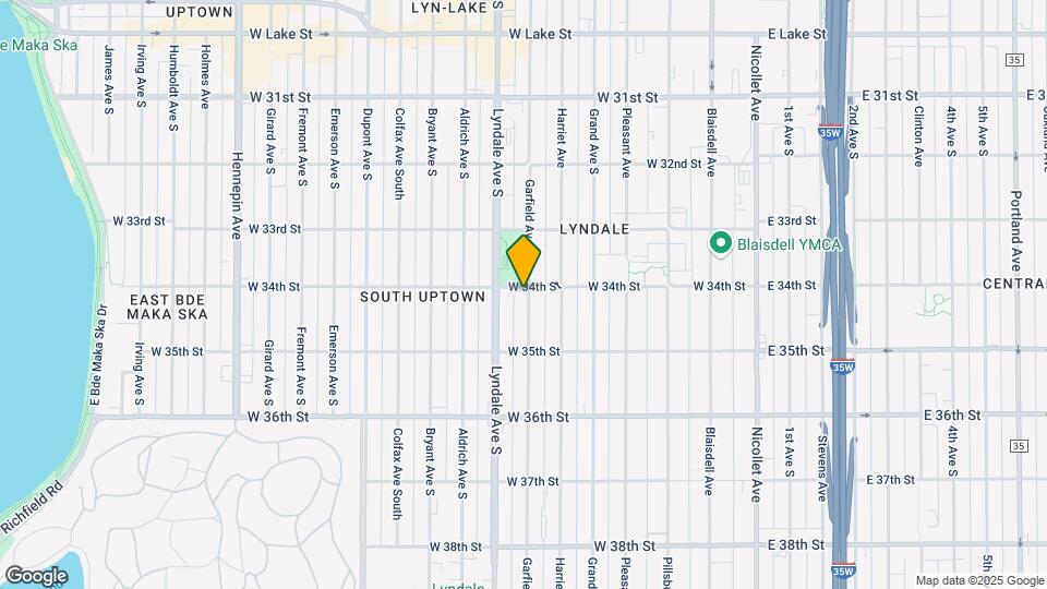 3400 Garfield Ave Map and Location Details