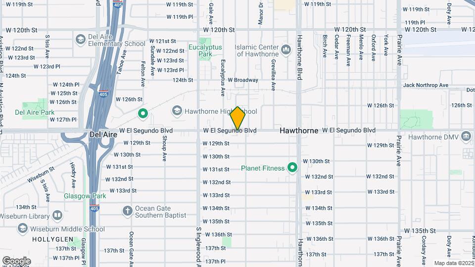 4642 W El Segundo Blvd Map and Location Details