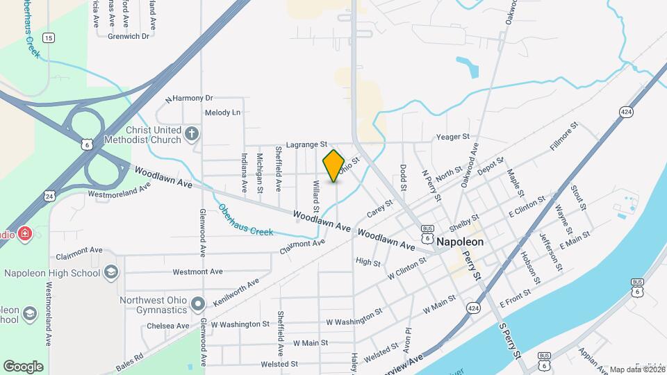 1057 Reynolds St Mapa y Detalles de la Ubicación