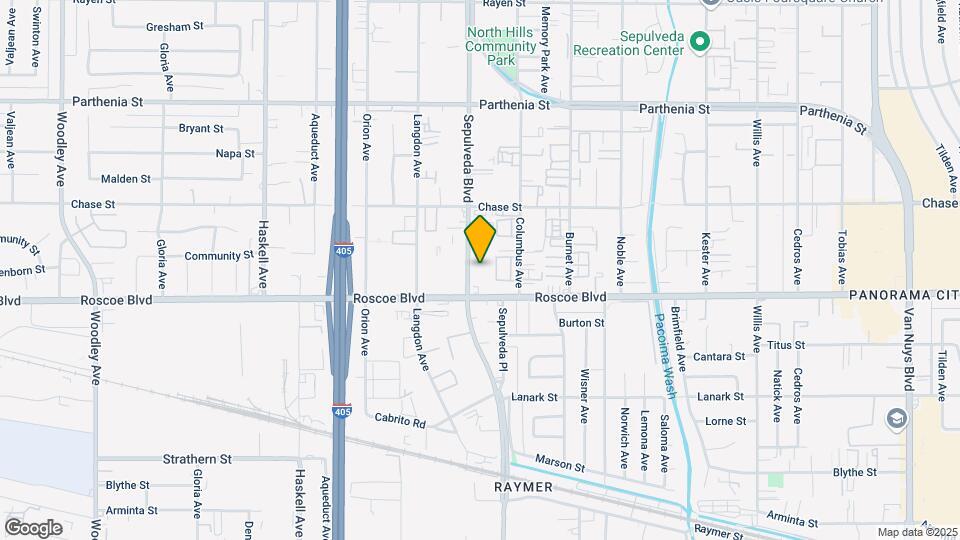 8332 Sepulveda Blvd Map and Location Details