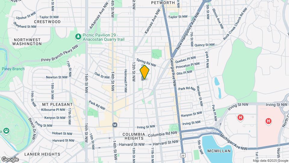 3537 11th St NW Map and Location Details