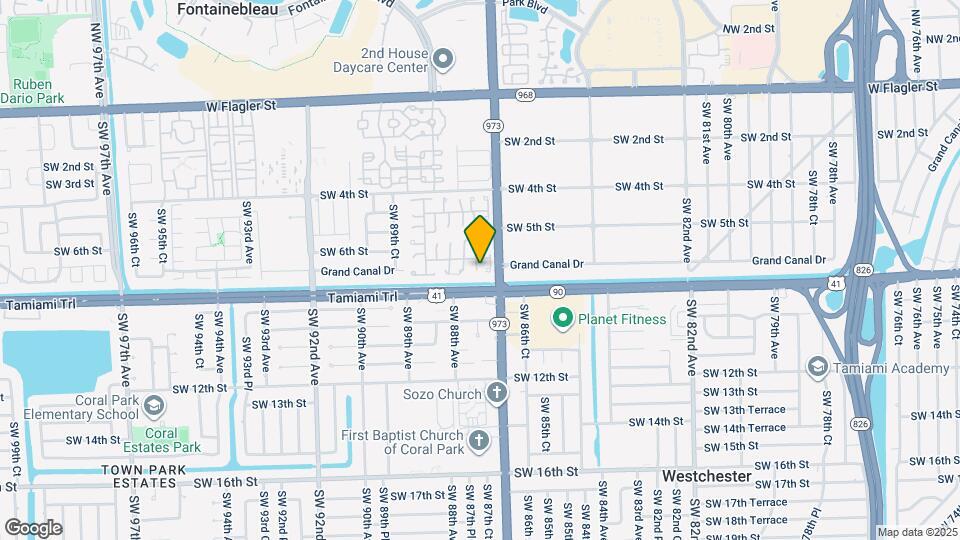 619 SW 87th Pl Map and Location Details