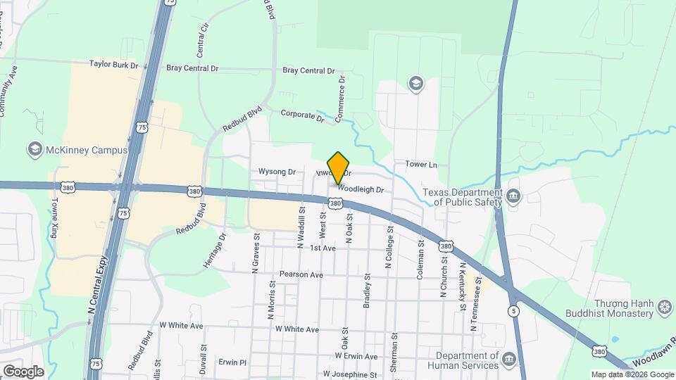 901 Woodleigh Dr Map and Location Details