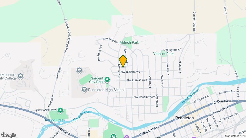 607 NW 11th St Map and Location Details