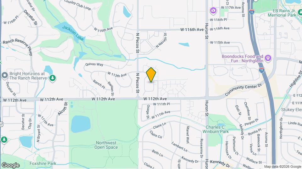 11207 Osage Cir Map and Location Details