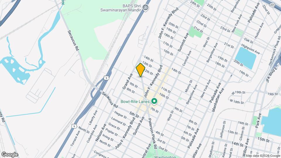 1011 Paterson Plank Rd Map and Location Details