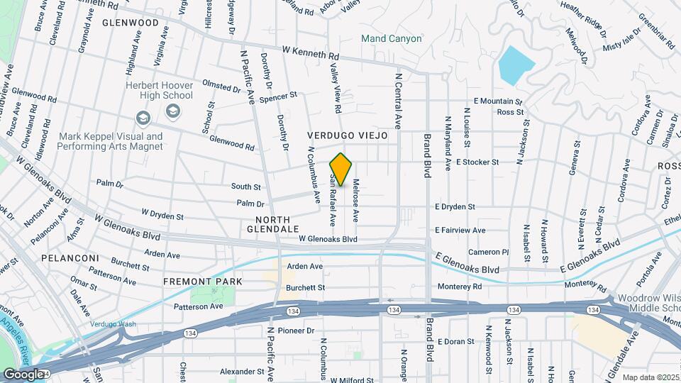 1116-1118 San Rafael Ave Mapa y Detalles de la Ubicación