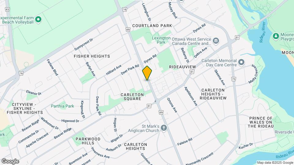 1514 Fisher Av Map and Location Details