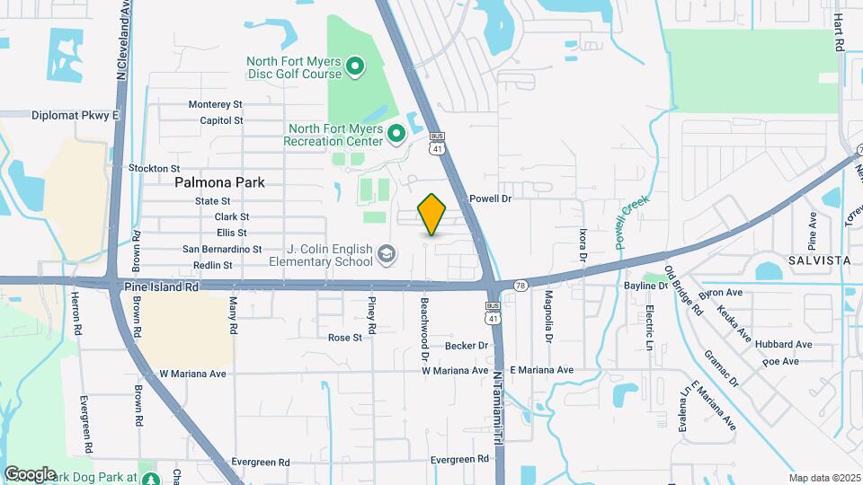 1824 Beachwood Dr Map and Location Details