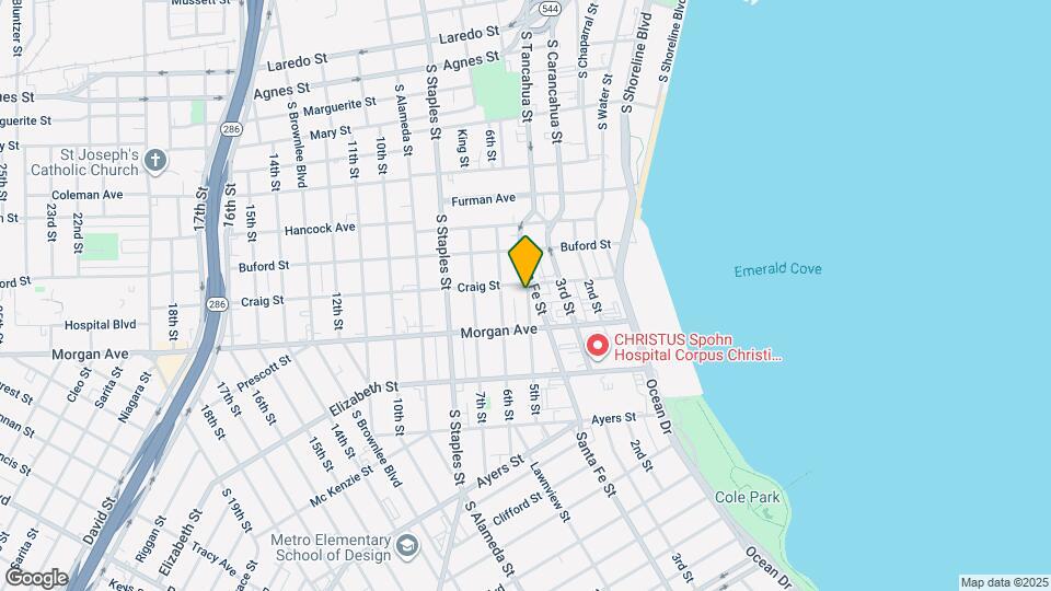1225 5th St Map and Location Details