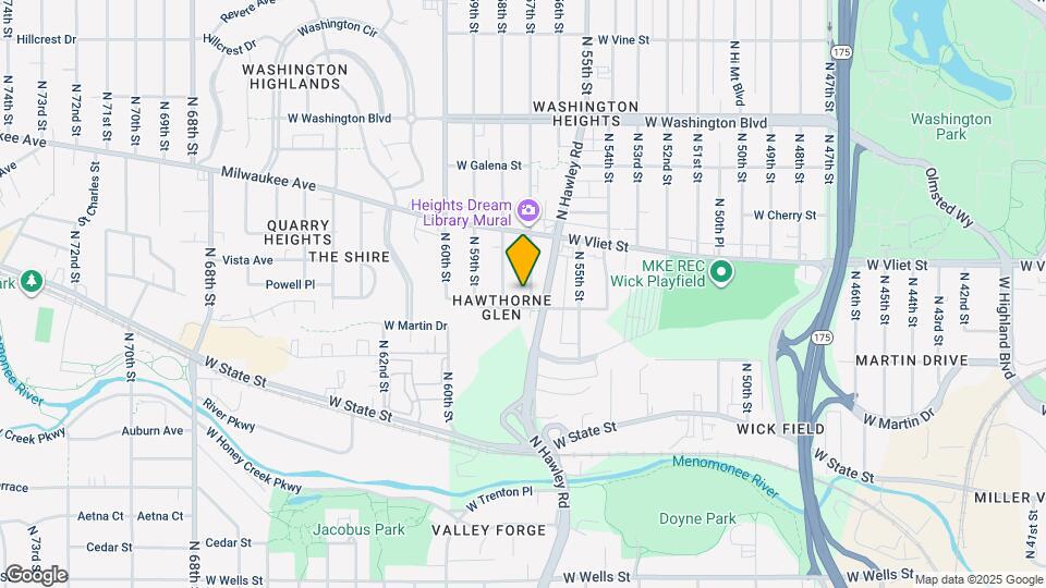 1317 N 57th St Map and Location Details