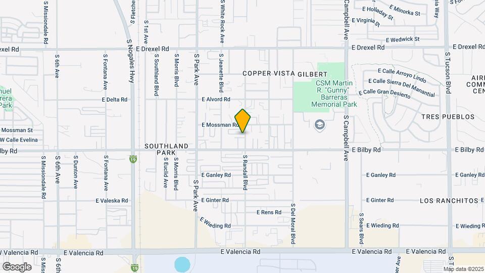 Sahuaro Mobile Home Park Map and Location Details