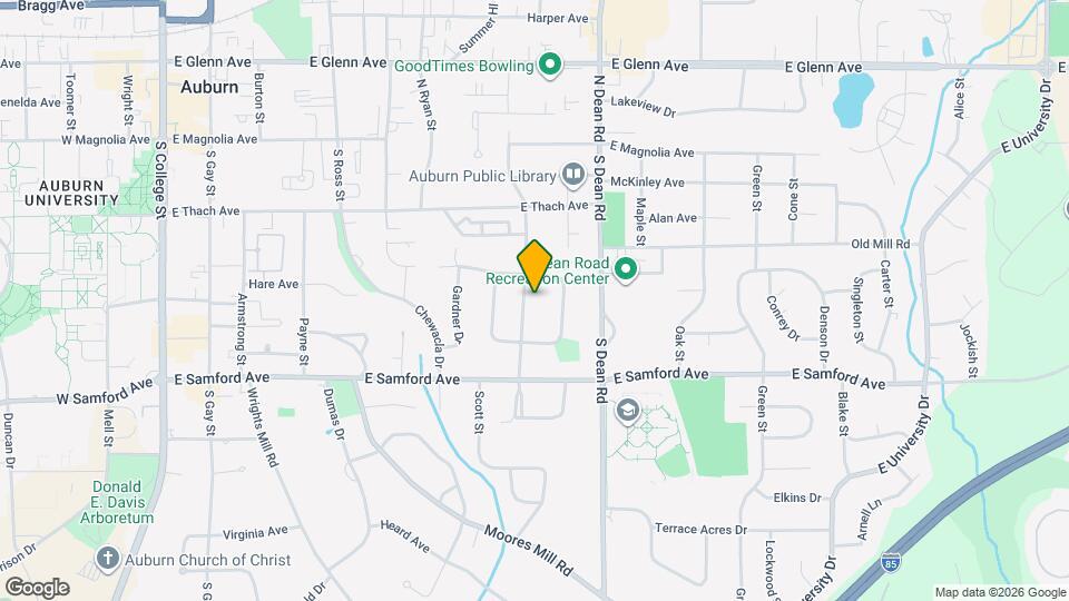 319 S Brookwood Dr Map and Location Details