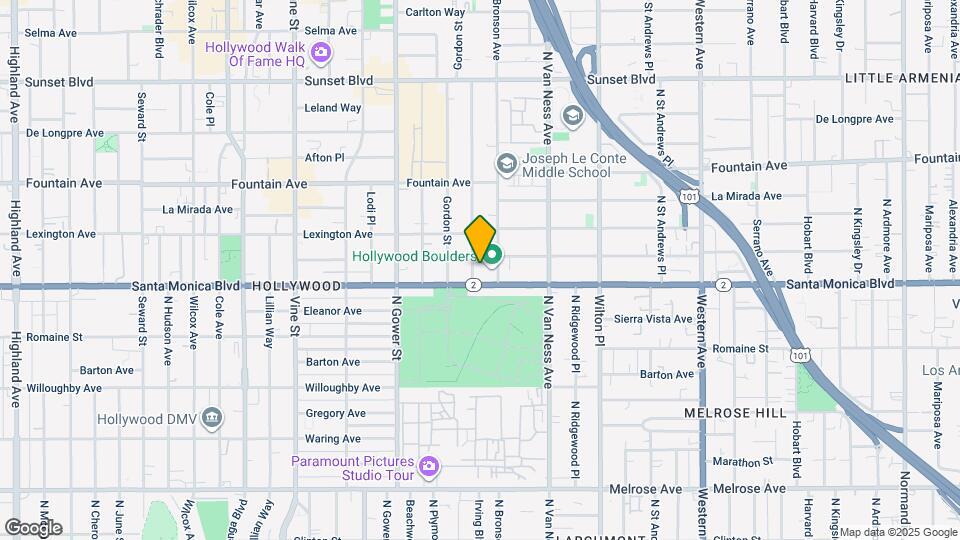 1114 Tamarind Ave Map and Location Details