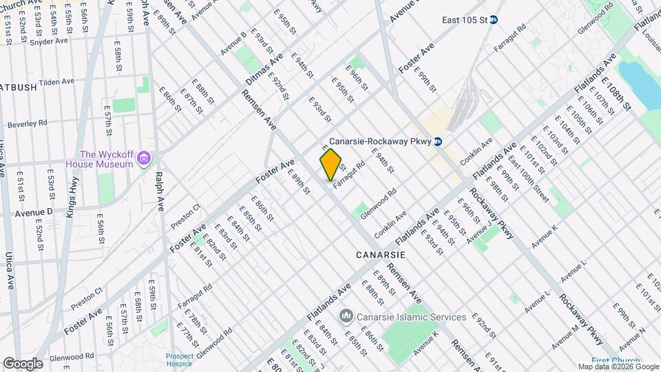 9001 Farragut Rd Map and Location Details