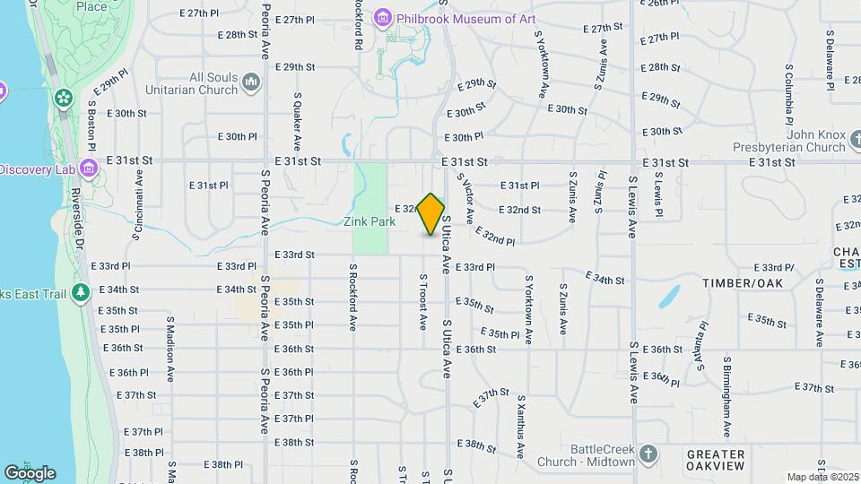 3235 S Troost Ave Map and Location Details