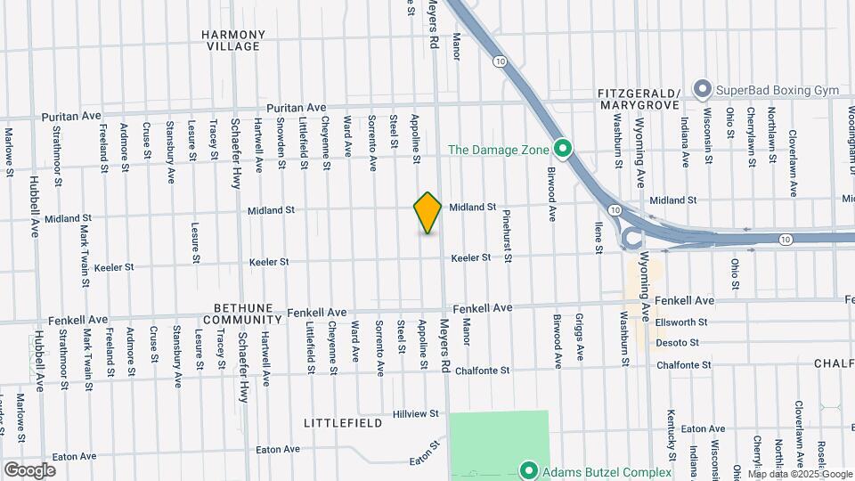 15444 Appoline St Map and Location Details