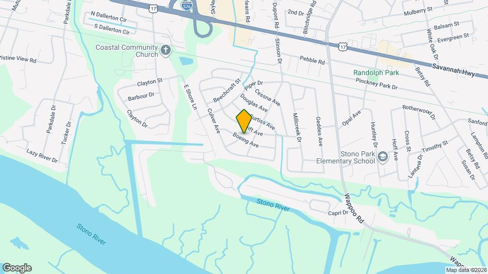 2012 Boeing Ave Map and Location Details