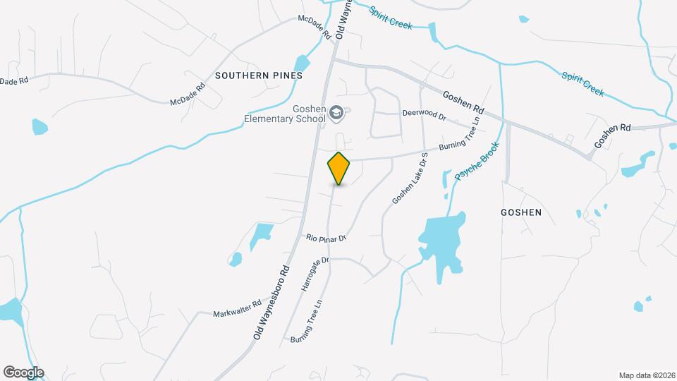 4062 Burning Tree Ln Map and Location Details