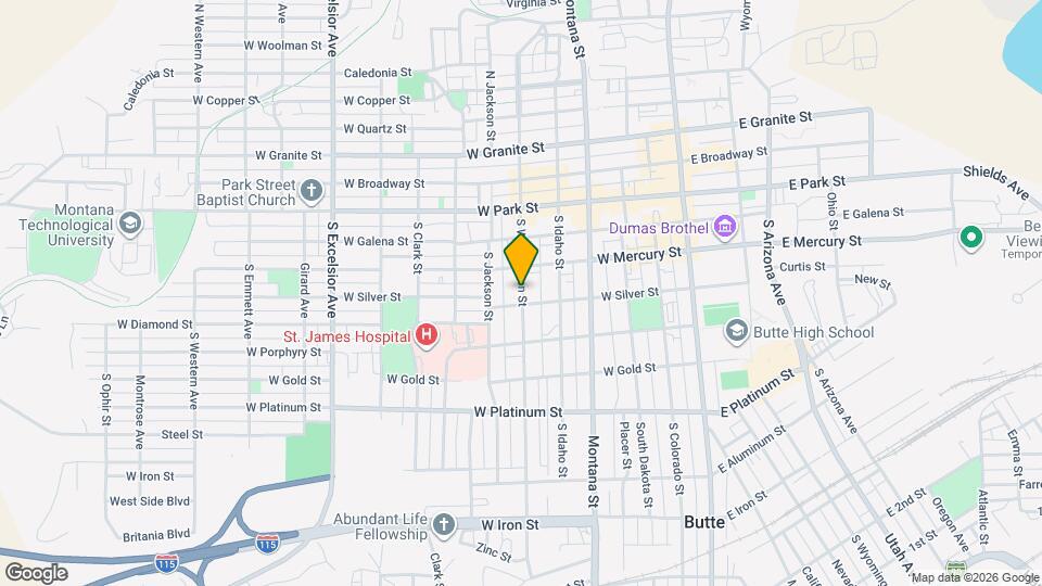 227-229 S Washington St Map and Location Details