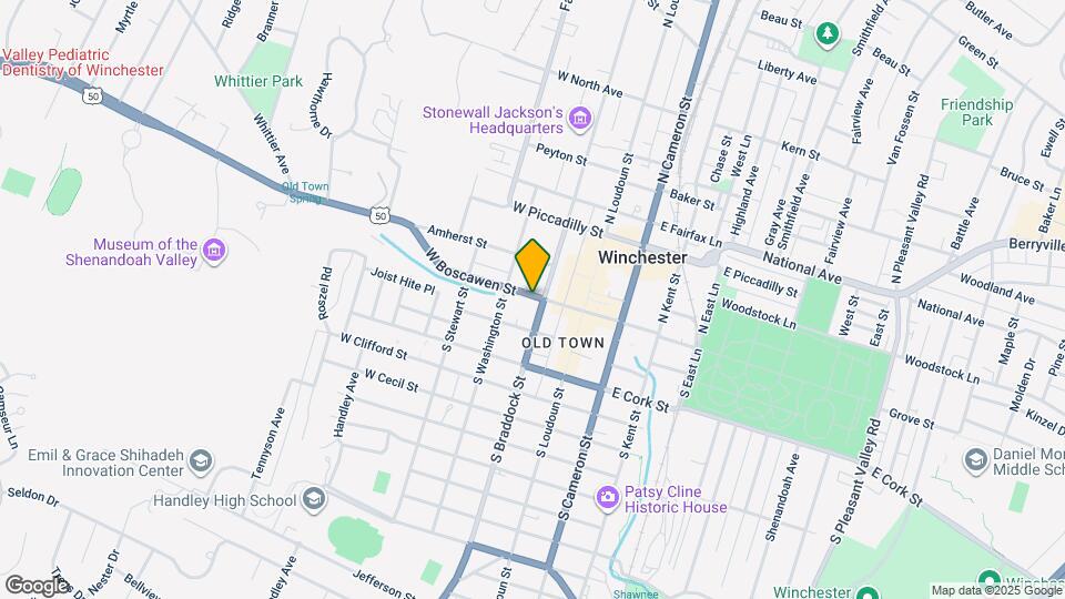 113 W Boscawen St Map and Location Details