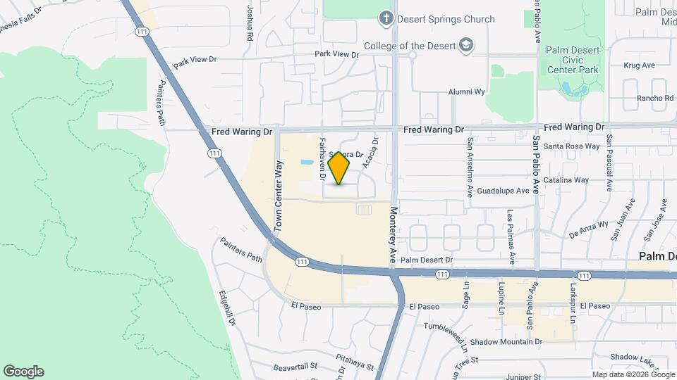 72787 Tampico Dr Map and Location Details