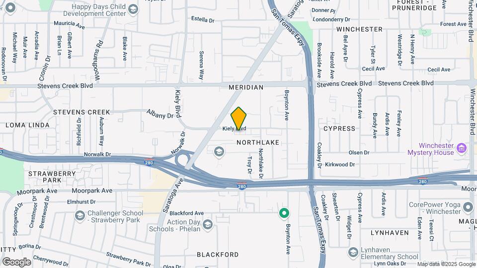 501 Kiely Blvd Map and Location Details