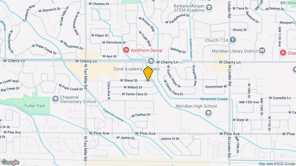 2529 W Sheryl St Map and Location Details