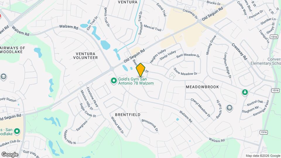 8007 Chestnut Bluff Dr Map and Location Details