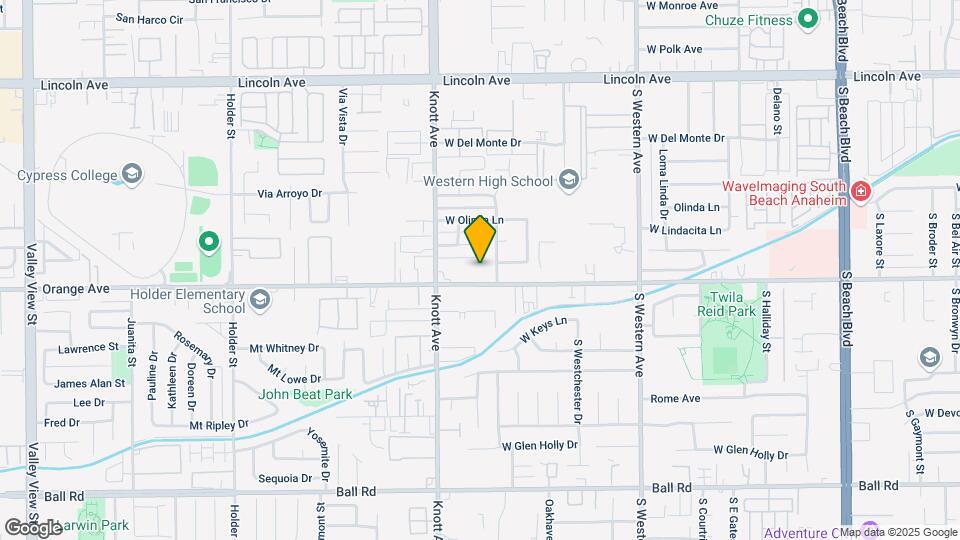 3411 Orange Ave-Unit -5 Map and Location Details