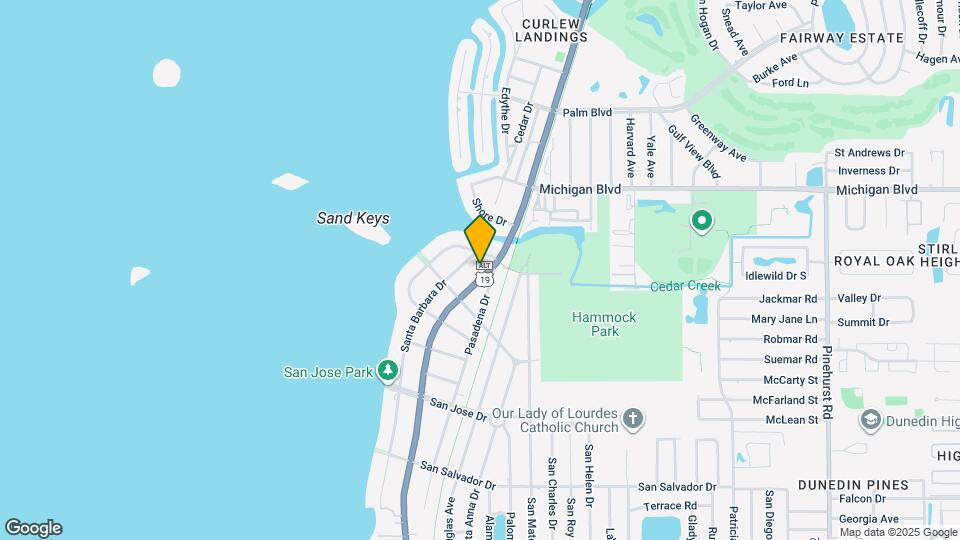 1844 Bayshore Blvd Map and Location Details