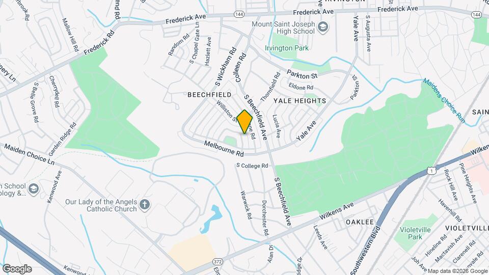 609 Gibson Rd Map and Location Details