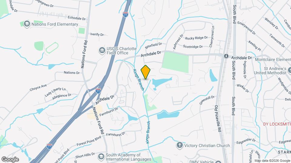 5231 Fernhill Dr Map and Location Details