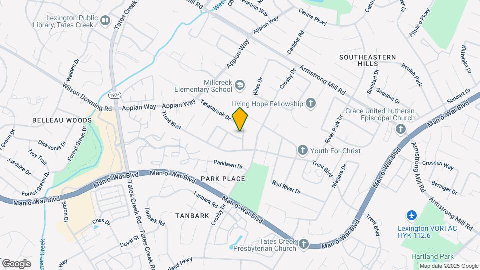1176 Tatesbrook Dr Mapa y Detalles de la Ubicación