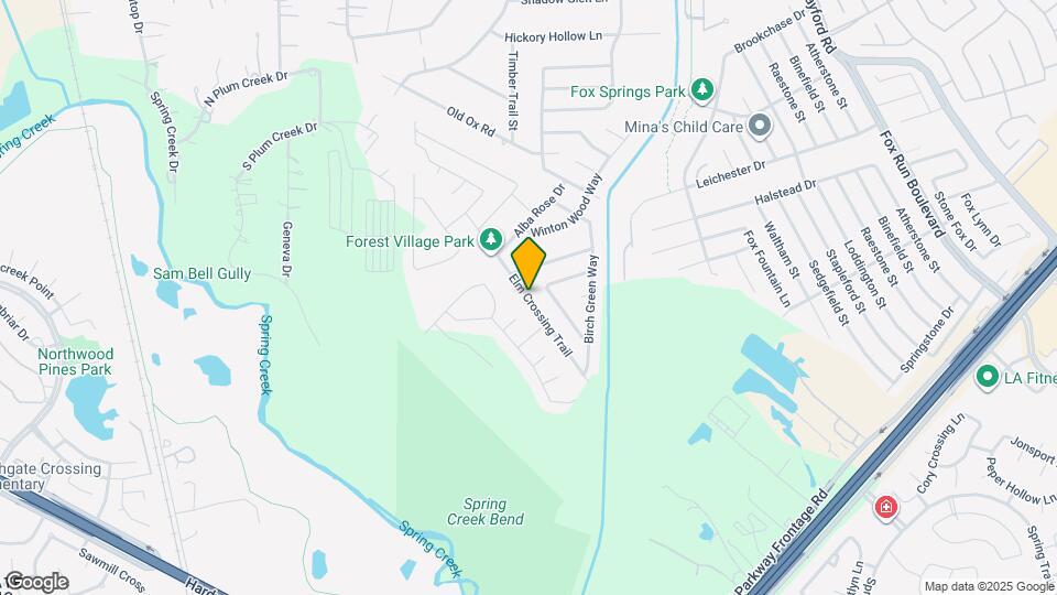 2519 Elm Crossing Trail Map and Location Details