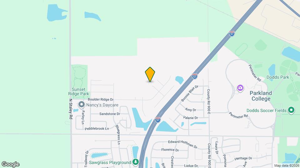 1518 Greyrock Ln Map and Location Details