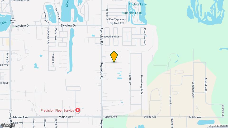 3503 Cindy Ln Map and Location Details