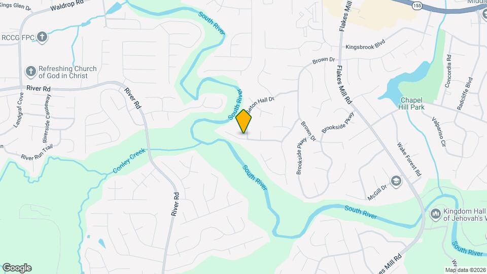 3688 Seton Hall Dr Map and Location Details