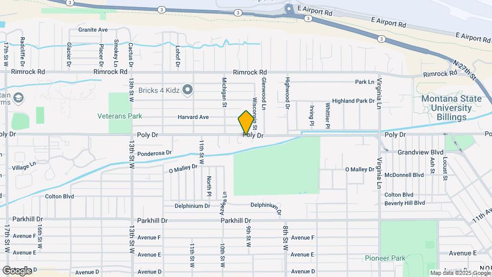 916 Poly Dr Map and Location Details