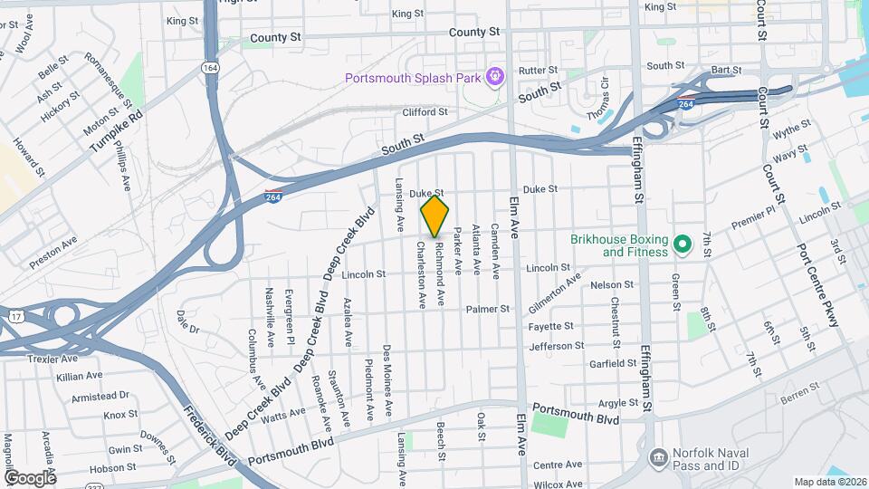 1708 Richmond Ave Map and Location Details