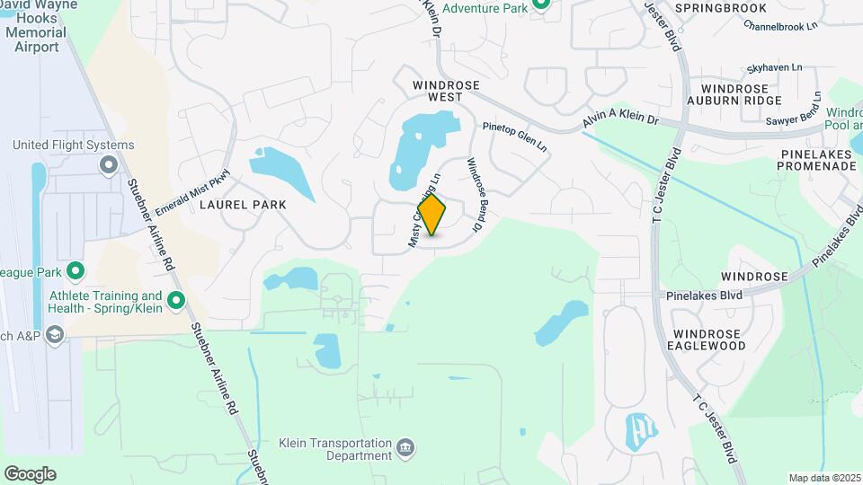 20419 Windrose Bend Dr Map and Location Details