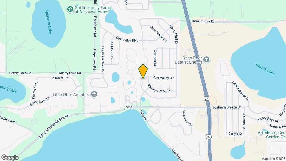 912 Park Valley Cir Map and Location Details