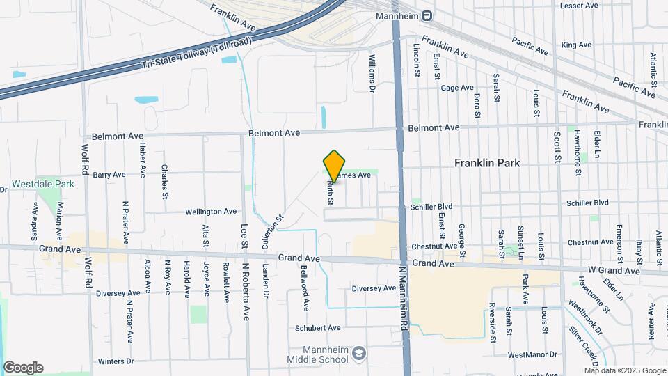 3025 Ruth St Map and Location Details