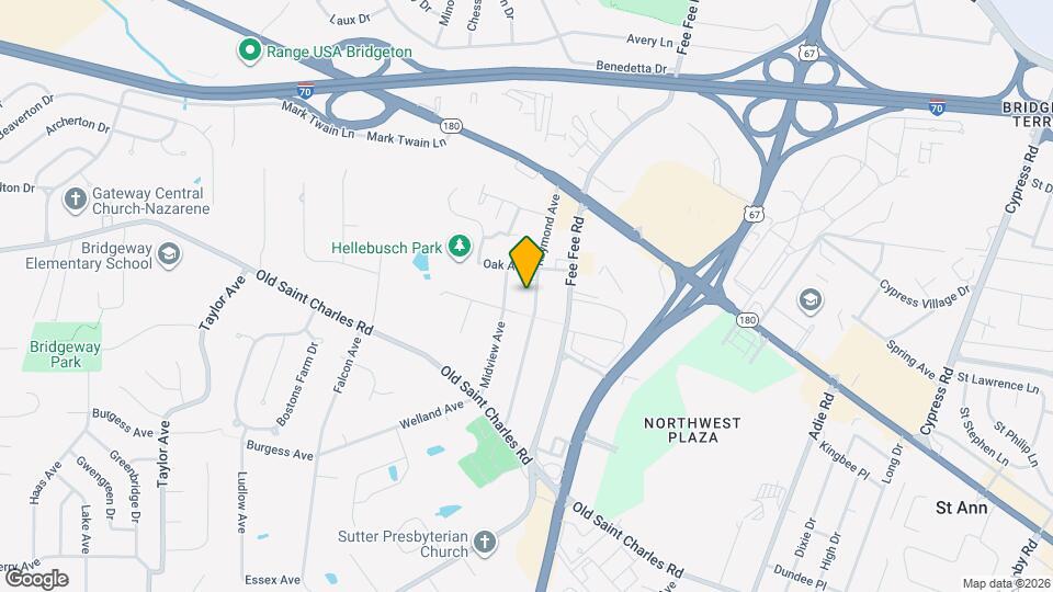 3817 Raymond Ave Map and Location Details