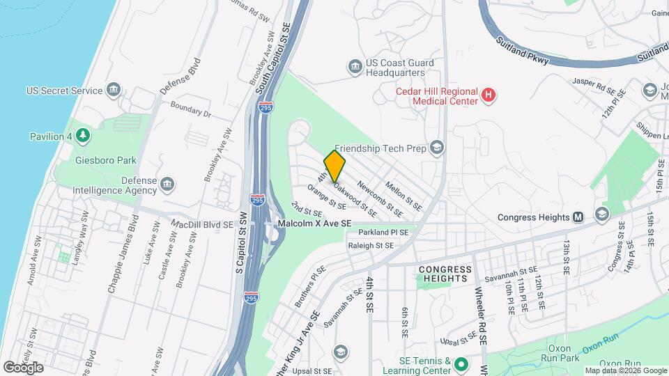 425 Oakwood St SE Map and Location Details