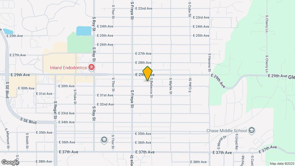 3717 E 30th Ave Map and Location Details