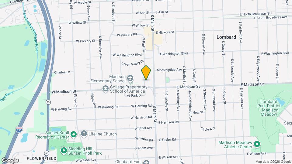 569 S Park Rd Map and Location Details